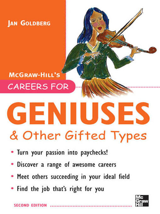 Title details for Careers for Geniuses & Other Gifted Types by Jan Goldberg - Available